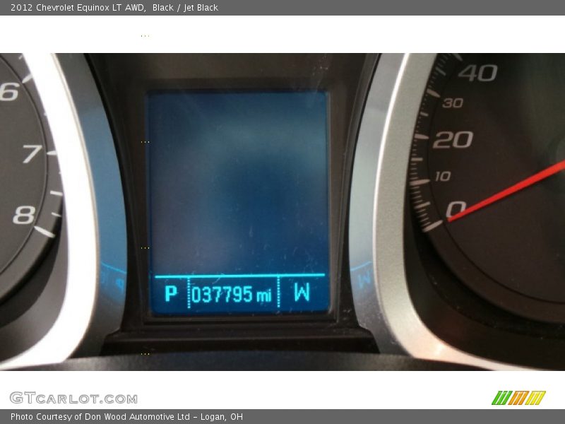 Black / Jet Black 2012 Chevrolet Equinox LT AWD