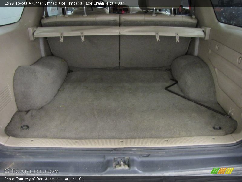 Imperial Jade Green Mica / Oak 1999 Toyota 4Runner Limited 4x4