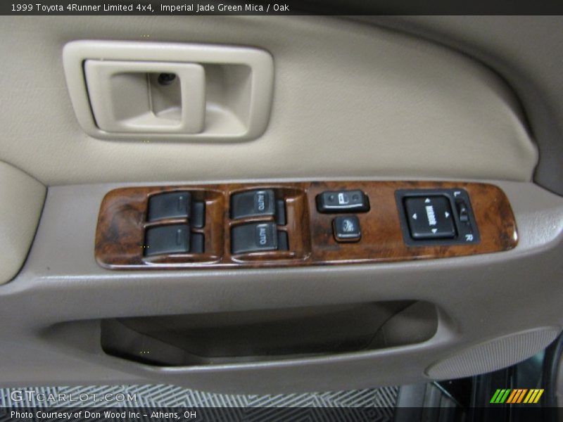 Imperial Jade Green Mica / Oak 1999 Toyota 4Runner Limited 4x4