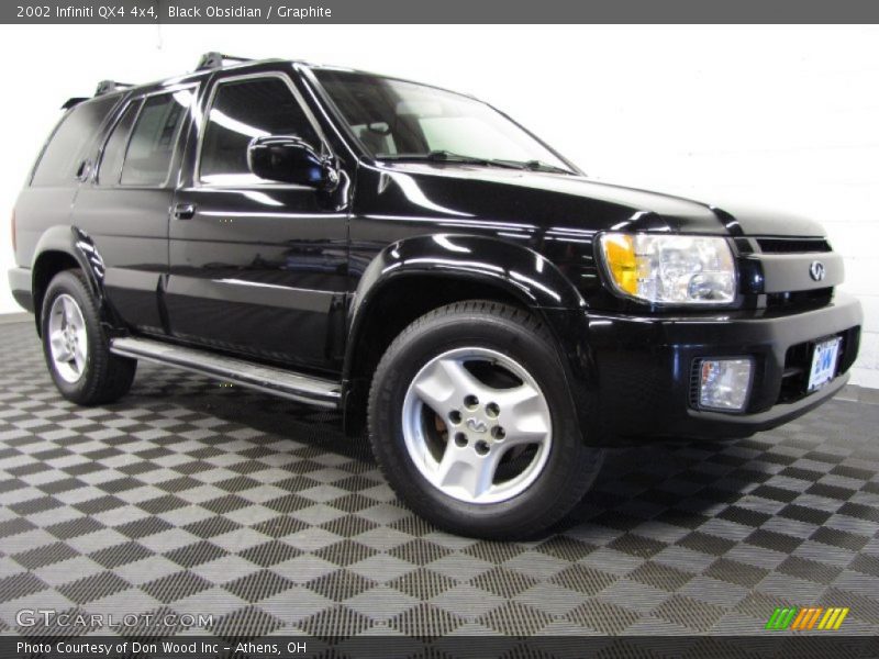 Black Obsidian / Graphite 2002 Infiniti QX4 4x4
