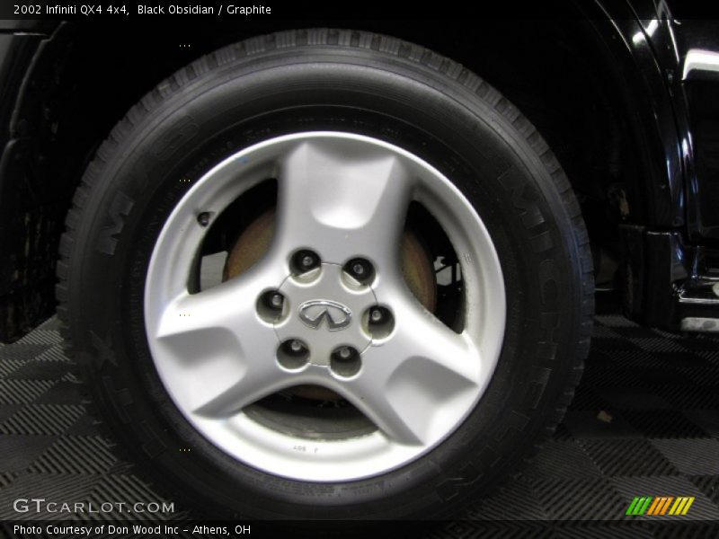 Black Obsidian / Graphite 2002 Infiniti QX4 4x4