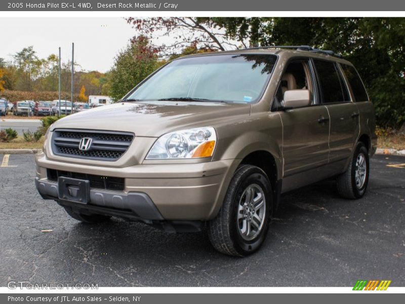 Desert Rock Metallic / Gray 2005 Honda Pilot EX-L 4WD