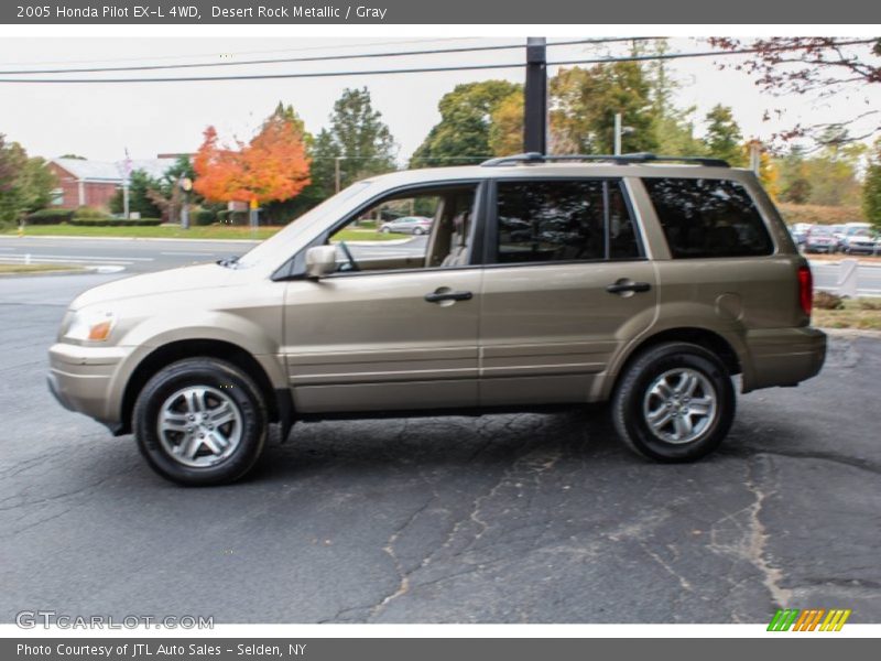 Desert Rock Metallic / Gray 2005 Honda Pilot EX-L 4WD