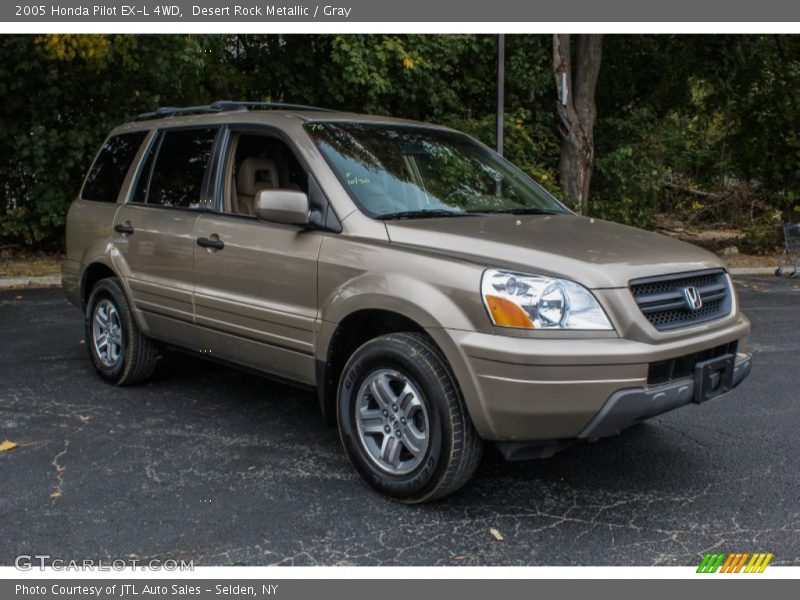 Desert Rock Metallic / Gray 2005 Honda Pilot EX-L 4WD