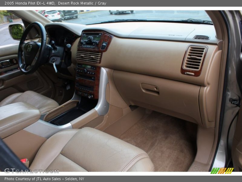 Desert Rock Metallic / Gray 2005 Honda Pilot EX-L 4WD