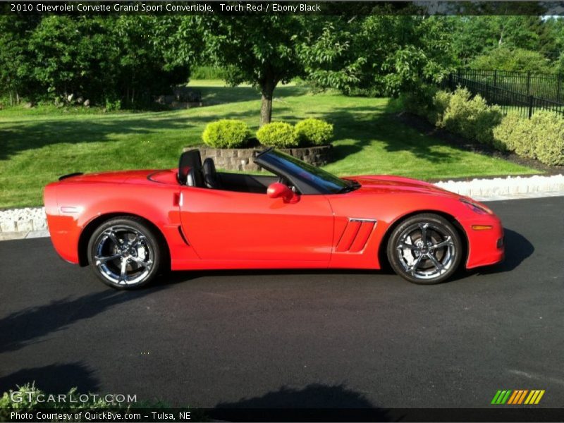  2010 Corvette Grand Sport Convertible Torch Red