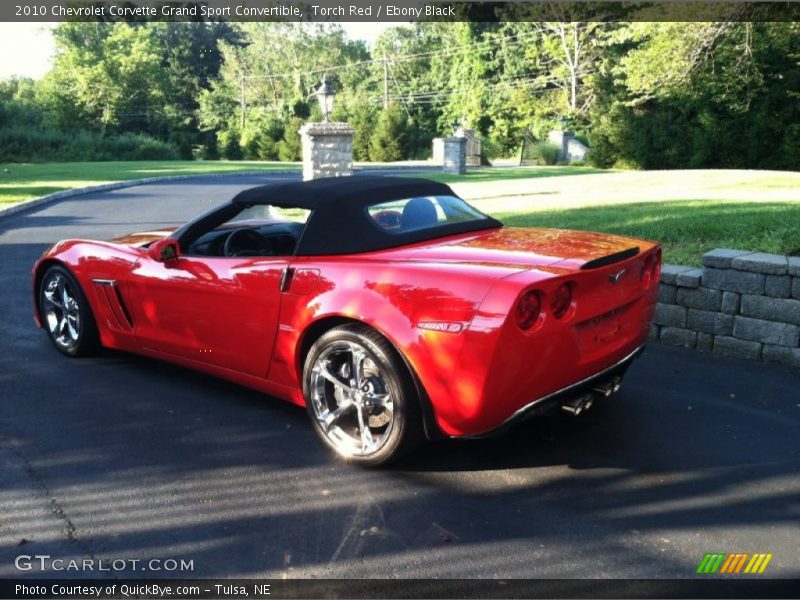 Torch Red / Ebony Black 2010 Chevrolet Corvette Grand Sport Convertible