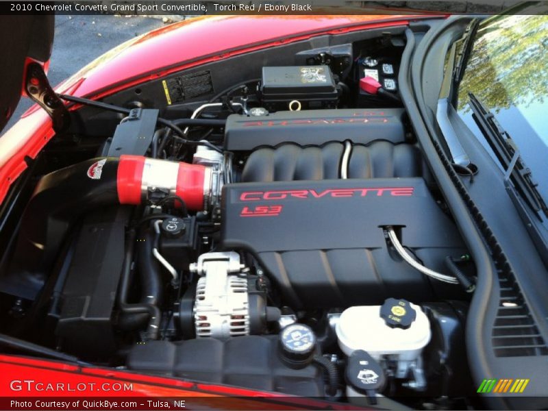  2010 Corvette Grand Sport Convertible Engine - 6.2 Liter OHV 16-Valve LS3 V8