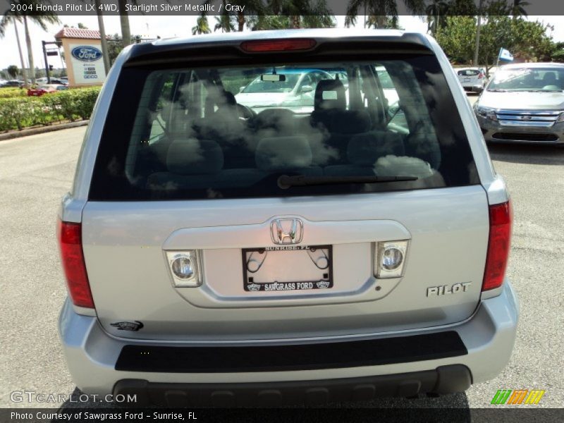Starlight Silver Metallic / Gray 2004 Honda Pilot LX 4WD