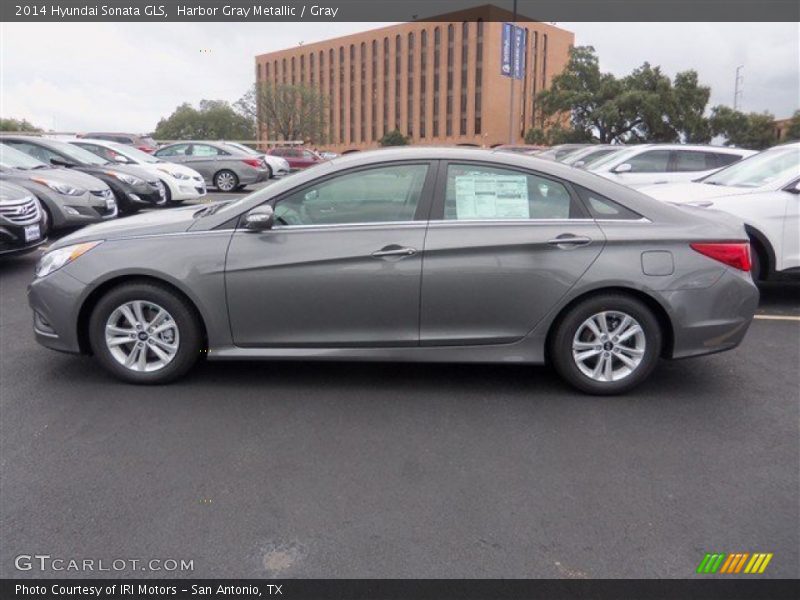Harbor Gray Metallic / Gray 2014 Hyundai Sonata GLS