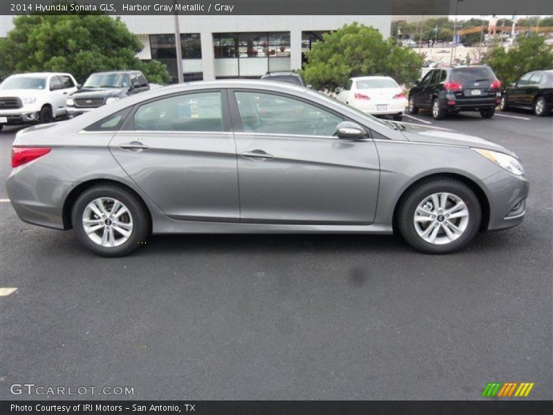 Harbor Gray Metallic / Gray 2014 Hyundai Sonata GLS