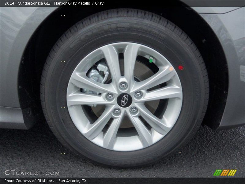 Harbor Gray Metallic / Gray 2014 Hyundai Sonata GLS