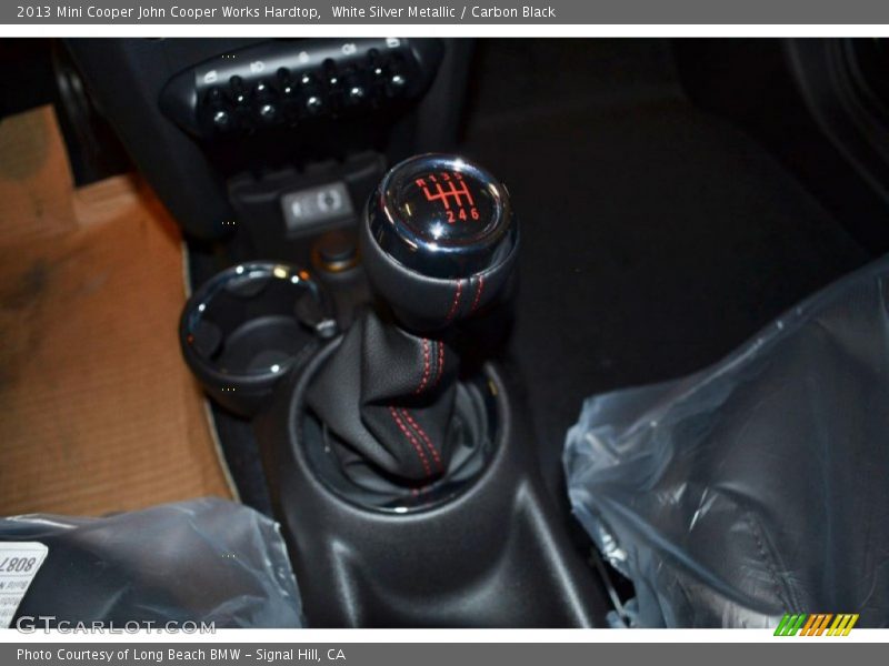 White Silver Metallic / Carbon Black 2013 Mini Cooper John Cooper Works Hardtop