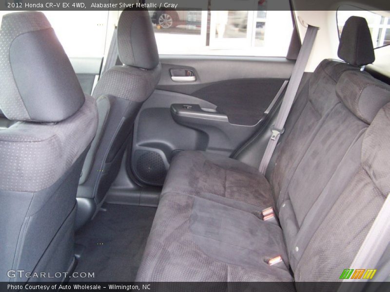 Alabaster Silver Metallic / Gray 2012 Honda CR-V EX 4WD