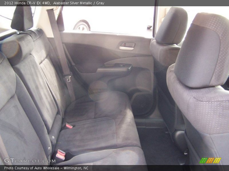 Alabaster Silver Metallic / Gray 2012 Honda CR-V EX 4WD