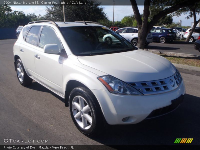 Glacier Pearl White / Cafe Latte 2004 Nissan Murano SE