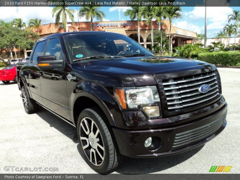 Lava Red Metallic / Harley Davidson Lava Red/Black 2010 Ford F150 Harley-Davidson SuperCrew 4x4