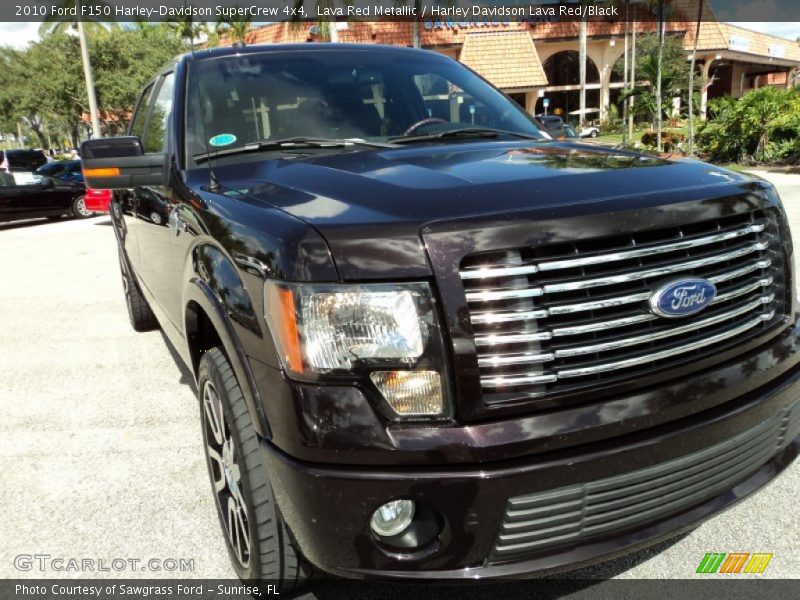 Lava Red Metallic / Harley Davidson Lava Red/Black 2010 Ford F150 Harley-Davidson SuperCrew 4x4