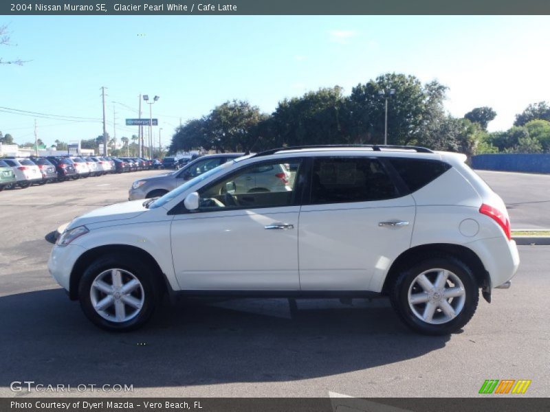 Glacier Pearl White / Cafe Latte 2004 Nissan Murano SE