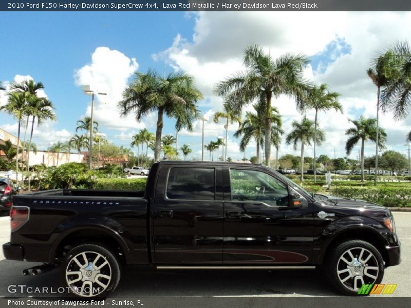  2010 F150 Harley-Davidson SuperCrew 4x4 Lava Red Metallic