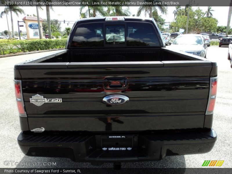 Lava Red Metallic / Harley Davidson Lava Red/Black 2010 Ford F150 Harley-Davidson SuperCrew 4x4