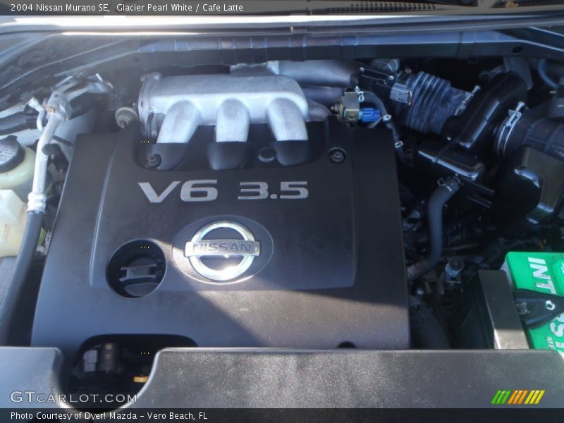 Glacier Pearl White / Cafe Latte 2004 Nissan Murano SE