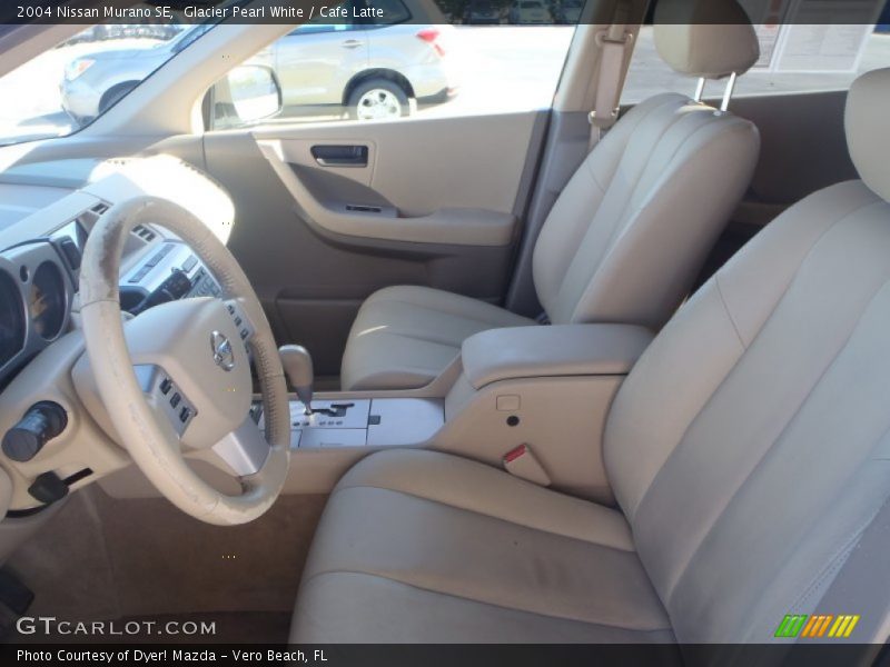 Glacier Pearl White / Cafe Latte 2004 Nissan Murano SE