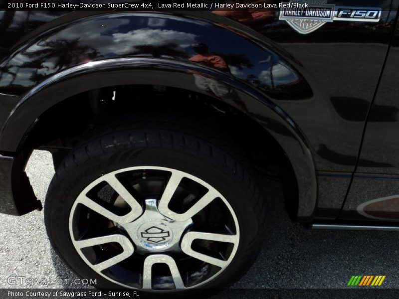 Lava Red Metallic / Harley Davidson Lava Red/Black 2010 Ford F150 Harley-Davidson SuperCrew 4x4