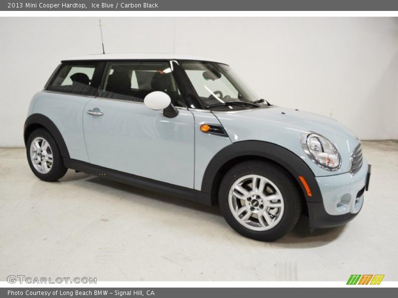 Ice Blue / Carbon Black 2013 Mini Cooper Hardtop