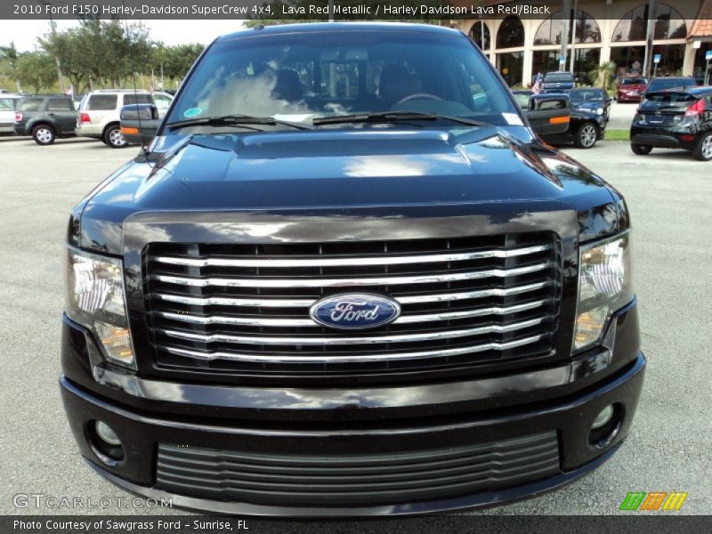 Lava Red Metallic / Harley Davidson Lava Red/Black 2010 Ford F150 Harley-Davidson SuperCrew 4x4