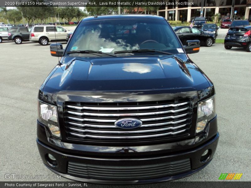 Lava Red Metallic / Harley Davidson Lava Red/Black 2010 Ford F150 Harley-Davidson SuperCrew 4x4