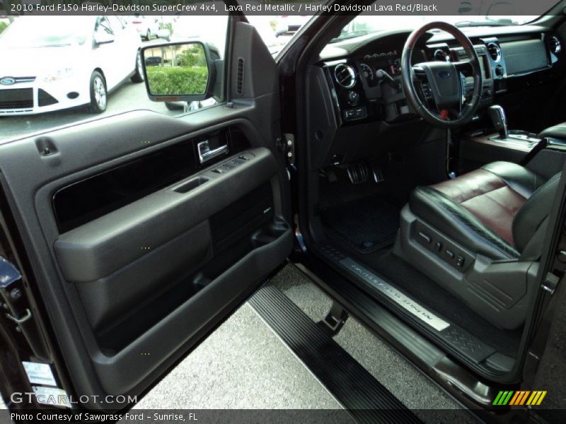 Lava Red Metallic / Harley Davidson Lava Red/Black 2010 Ford F150 Harley-Davidson SuperCrew 4x4