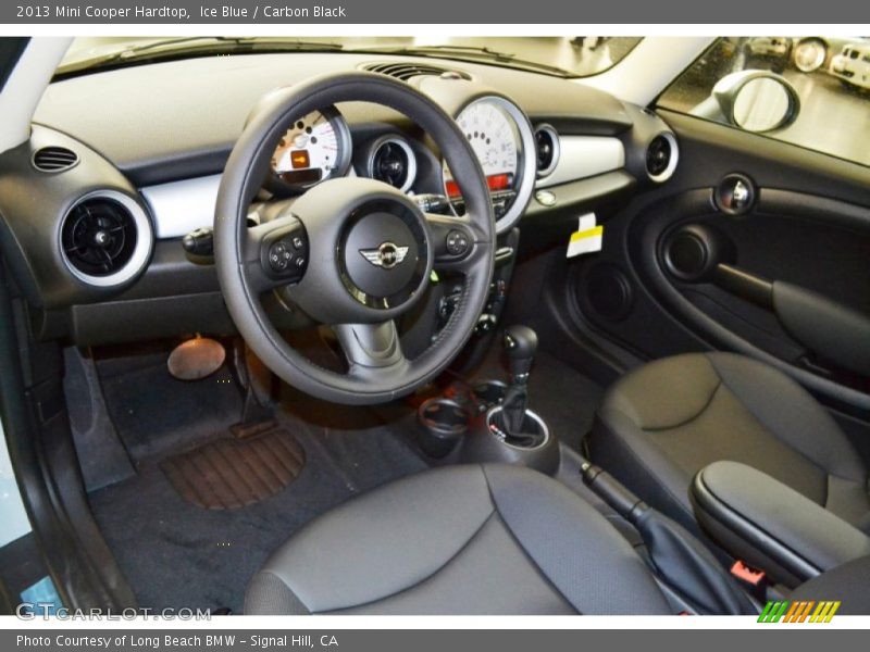 Ice Blue / Carbon Black 2013 Mini Cooper Hardtop