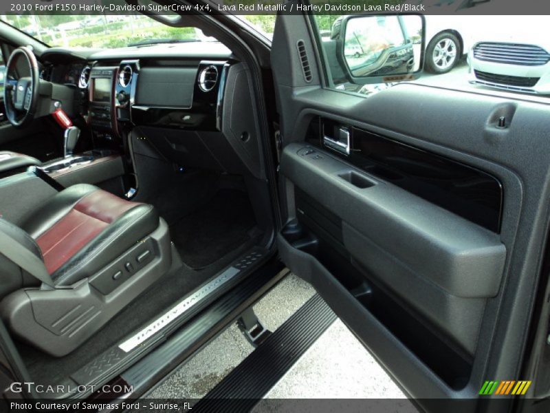 Lava Red Metallic / Harley Davidson Lava Red/Black 2010 Ford F150 Harley-Davidson SuperCrew 4x4