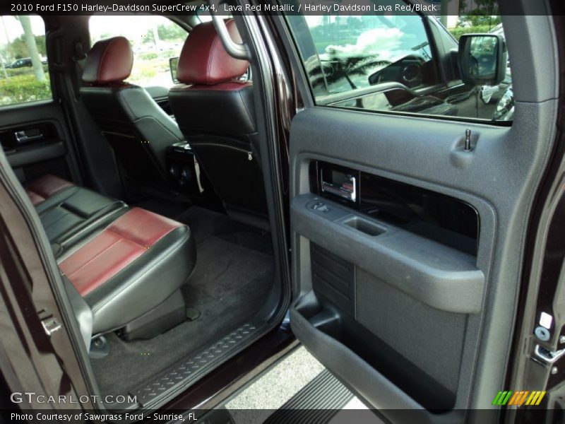 Lava Red Metallic / Harley Davidson Lava Red/Black 2010 Ford F150 Harley-Davidson SuperCrew 4x4