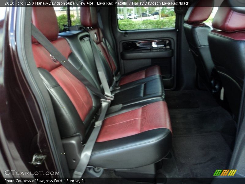 Lava Red Metallic / Harley Davidson Lava Red/Black 2010 Ford F150 Harley-Davidson SuperCrew 4x4