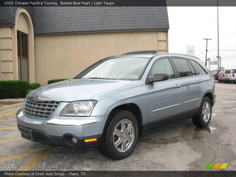 Butane Blue Pearl / Light Taupe 2005 Chrysler Pacifica Touring