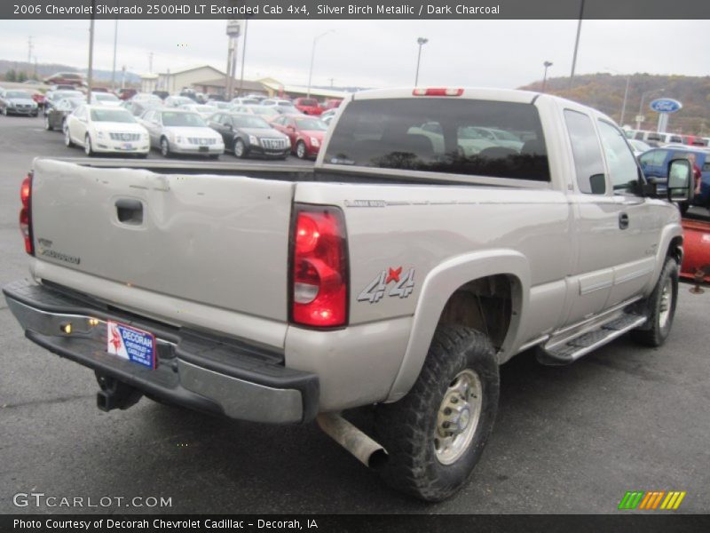 Silver Birch Metallic / Dark Charcoal 2006 Chevrolet Silverado 2500HD LT Extended Cab 4x4