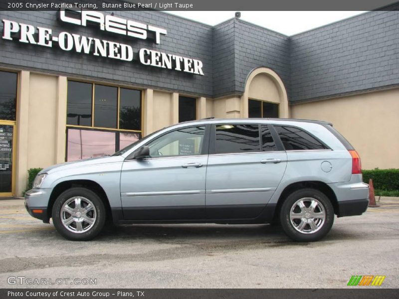 Butane Blue Pearl / Light Taupe 2005 Chrysler Pacifica Touring