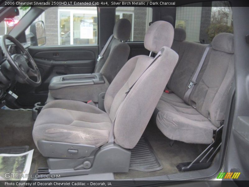 Silver Birch Metallic / Dark Charcoal 2006 Chevrolet Silverado 2500HD LT Extended Cab 4x4