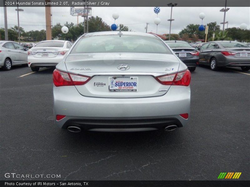 Radiant Silver / Gray 2014 Hyundai Sonata Limited 2.0T