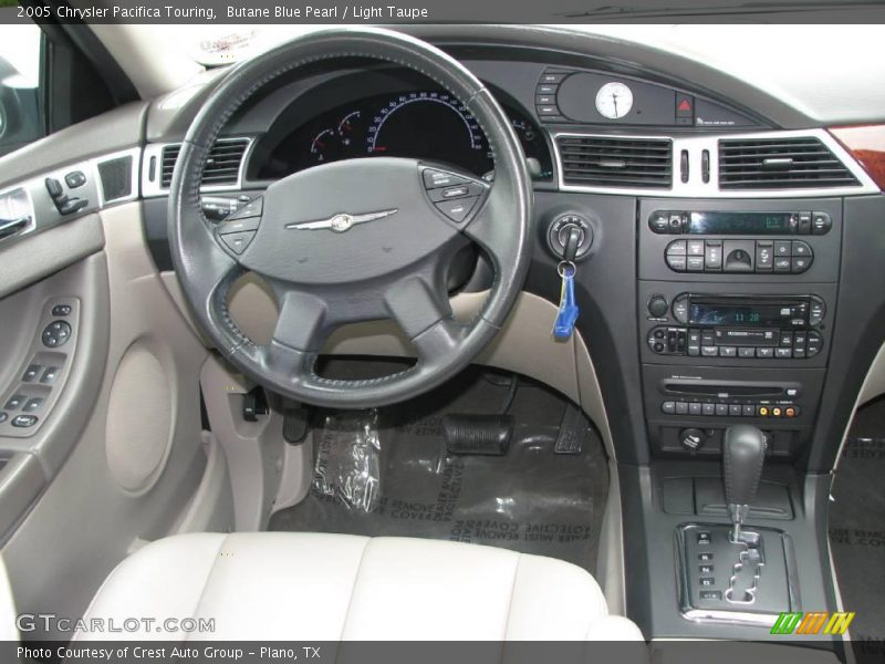 Butane Blue Pearl / Light Taupe 2005 Chrysler Pacifica Touring