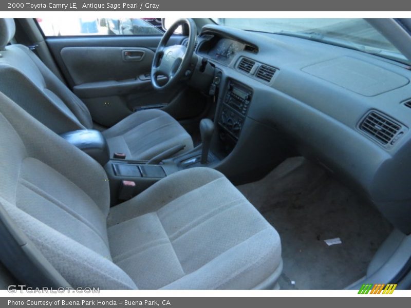 Antique Sage Pearl / Gray 2000 Toyota Camry LE