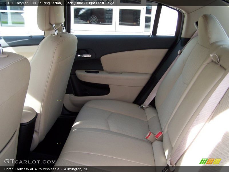 Black / Black/Light Frost Beige 2013 Chrysler 200 Touring Sedan