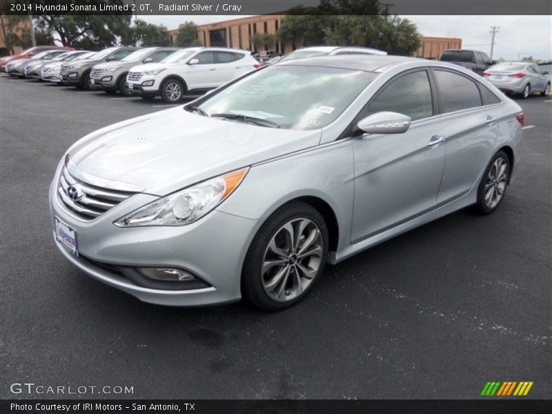 Front 3/4 View of 2014 Sonata Limited 2.0T