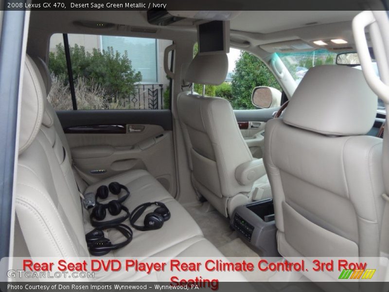 Desert Sage Green Metallic / Ivory 2008 Lexus GX 470