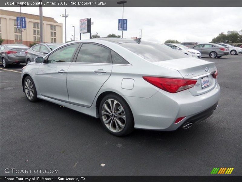 Radiant Silver / Gray 2014 Hyundai Sonata Limited 2.0T