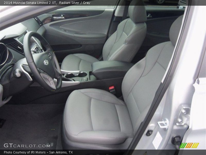 Front Seat of 2014 Sonata Limited 2.0T