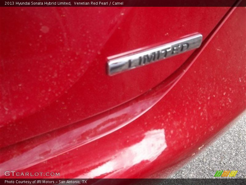 Venetian Red Pearl / Camel 2013 Hyundai Sonata Hybrid Limited