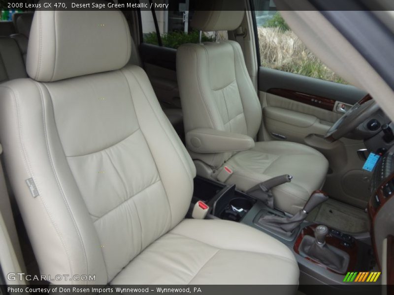 Desert Sage Green Metallic / Ivory 2008 Lexus GX 470